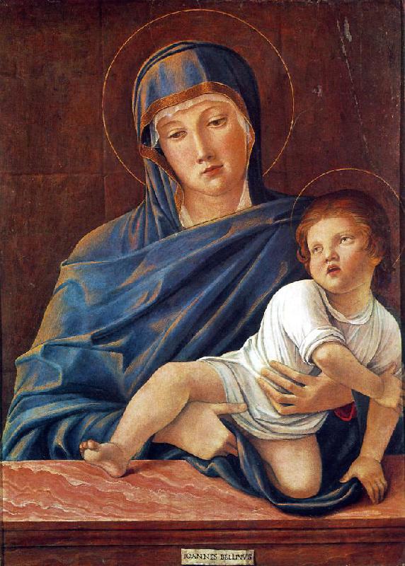 BELLINI, Giovanni Madonna with the Child 57 Sweden oil painting art